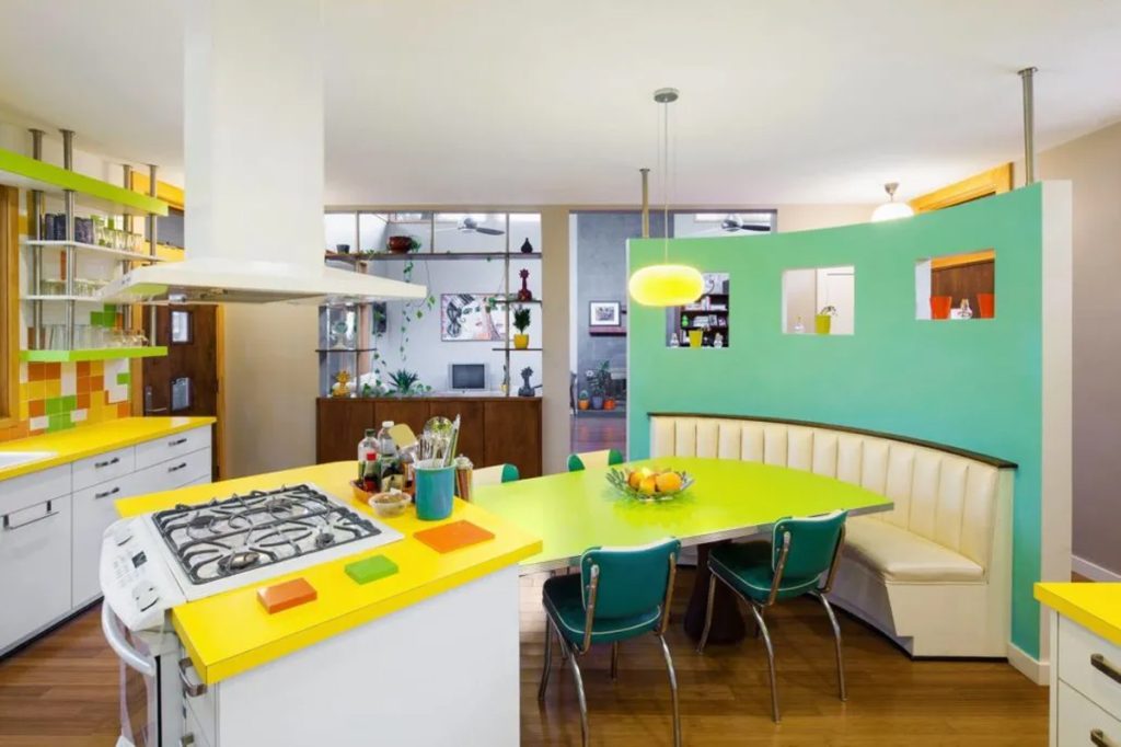 Bouldin Creek Kitchen Remodeling Company 3 yellow kitchen design Bouldin Creek tx