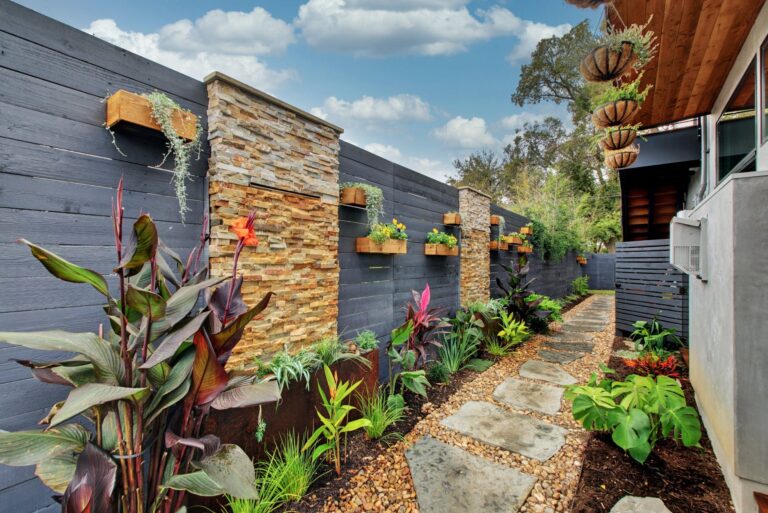 Custom Home Projects 14 Rabb Glen Custom Home Garden Walkway